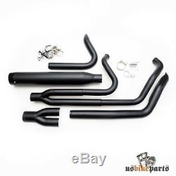 Exhaust Pipes Exhaust Harley-davidson Softail Full Black 1985-2016