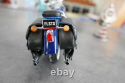 FRANKLIN MINT HARLEY DAVIDSON Heritage Softail 1997 motorcycle helmet watch stand