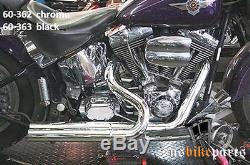Factory Exhaust Manifold Chrome Softail From 1986 Harley Davidson Evo
