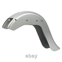 For Harley 1986-2017 STEEL Extended Rear Fender 6 Softail Classic FLSTC
