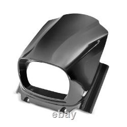 Front headlight mask for Harley Davidson Softail Fat Bob 114 18-23 black