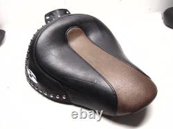 Genuine Harley-Davidson Softail Heritage Front Seat Black Brown