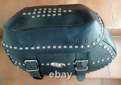 Genuine Harley Davidson Softail Legacy Twin Cam Leather Bags