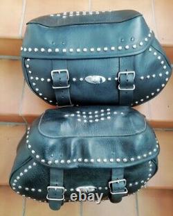 Genuine Harley Davidson Softail Legacy Twin Cam Leather Bags