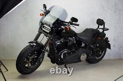 HARLEY DAVIDSON SOFTAIL FAT BOB 114 2018-24 HIGH SCREEN WINDSHIELD 57 cm
