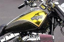 Harley Cvo Breakout Fuel Tank Emblems Badge Chrome Skull Softail Dyna Street Bob