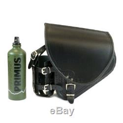 Harley Davidson Black Leather Carrying Case With Side Swing Arm + Green