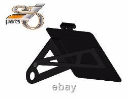 Harley Davidson Dyna Softail Side License Plate Bracket + Lighting