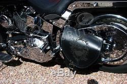 Harley Davidson For Leather Satchel Swing Arm Single Face Bag Cart
