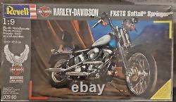 Harley Davidson Fxsts Springer Softail 1/9 Revell / Protar / Rare Sealed