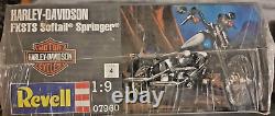 Harley Davidson Fxsts Springer Softail 1/9 Revell / Protar / Rare Sealed