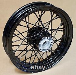 Harley Davidson Original 40-Spoke Rear Wheel Rim Black 16x3 Softail