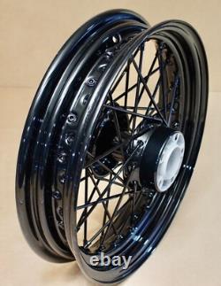 Harley Davidson Original 40-Spoke Rear Wheel Rim Black 16x3 Softail