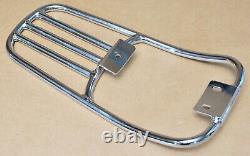 Harley Davidson Original Chrome Luggage Rack Softail Deluxe FLSTN