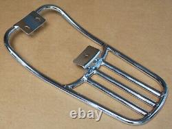 Harley Davidson Original Chrome Luggage Rack Softail Deluxe FLSTN