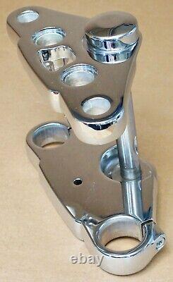 Harley-Davidson Original Triple Tree Fork Tea Softail Rocker Fxcwc Chrome