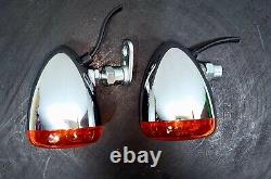 Harley Davidson Original Turn Signal Chrome Softail Dyna Sportster HDI