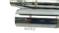 Harley Davidson Softail 1870 Fat Boy 2018 to 2024 Exhaust Silencers