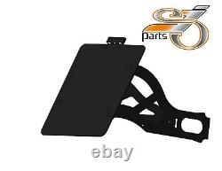 Harley Davidson Softail Black Line Lateral Plate Support On The Side