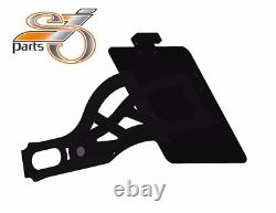 Harley Davidson Softail Black Line Side License Plate Support + Lighting