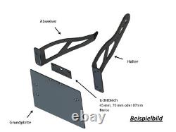 Harley Davidson Softail Black Side Plate Line + Kom. Lighting