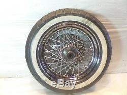 Harley Davidson Softail Heritage Classic Evo Chrome Laced Wheel Front Wheel