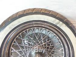 Harley Davidson Softail Heritage Classic Evo Chrome Laced Wheel Front Wheel