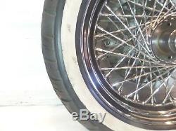 Harley Davidson Softail Heritage Classic Evo Chrome Laced Wheel Front Wheel