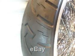 Harley Davidson Softail Heritage Classic Evo Chrome Laced Wheel Front Wheel