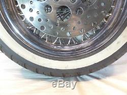 Harley Davidson Softail Heritage Classic Evo Chrome Laced Wheel Front Wheel