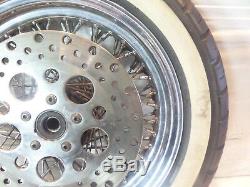 Harley Davidson Softail Heritage Classic Evo Chrome Laced Wheel Front Wheel