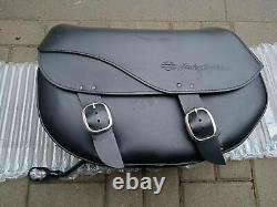 Harley Davidson Softail Removable Leather Bag 88253-07