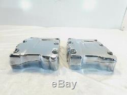 Harley Davidson Touring Dyna & Softail Chrome Cylinder Head Rocker Boxes