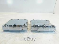 Harley Davidson Touring Dyna & Softail Chrome Cylinder Head Rocker Boxes