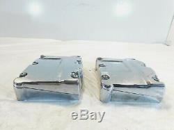 Harley Davidson Touring Dyna & Softail Chrome Cylinder Head Rocker Boxes