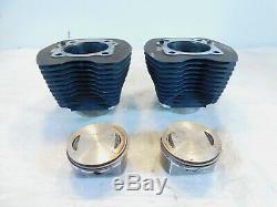 Harley Davidson Touring Dyna & Softail Twin Cam 96 Black Cylinders & Pistons