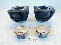 Harley Davidson Touring Dyna & Softail Twin Cam 96 Black Cylinders & Pistons