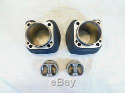 Harley Davidson Touring Dyna & Softail Twin Cam 96 Black Cylinders & Pistons