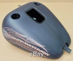 Harley Original Fuel Tank Black Fuel Softail Flstsb Cross Os