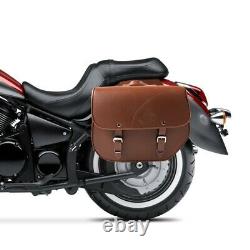 Horsebag For Harley Davidson Softail Slim Kentucky 30l Brown Pair