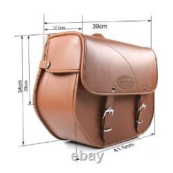 Horsebag For Harley Davidson Softail Slim Kentucky 30l Brown Pair