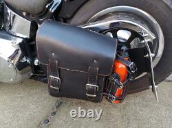 Hulk Orange Side Pocket Suitable for Harley Davidson Softail Fatboy