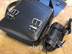 Hulk Orange Side Pocket Suitable for Harley Davidson Softail Fatboy