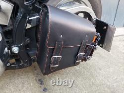 Hulk Orange Side Pocket Suitable for Harley Davidson Softail Fatboy
