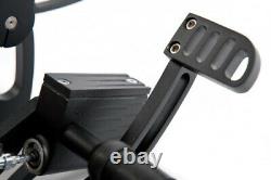 Installation Rests Black Feet For Harley Davidson Softail From 1984-99 And Custom