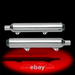 Kerker 3 1/2 Inch Slip-on Mufflers For 1997-2003 2005-2007 Harley Softail