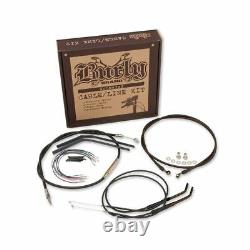 Kit Extension Cable Burly For Epa - 14'' For Softail Flst Harley Davidson 11-1