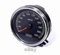 Km / H Tachometer For Harley-davidson Softail Motorcycles Evo Cam
