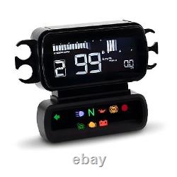 Koso D2 Multifunction Meter for Harley Davidson Dyna, Softail, 883 (04-13)