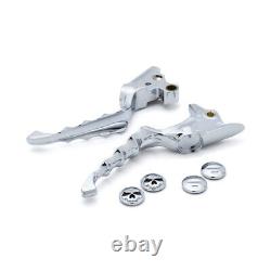 Kuryakyn Zombie Brake & Clutch Chrome for Harley-Davidson Softail 18-22